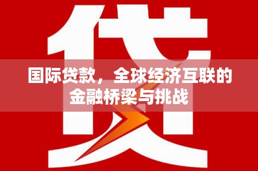 靖州国际贷款，全球经济互联的金融桥梁与挑战