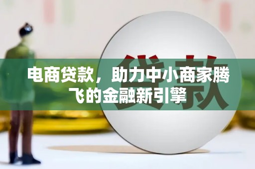 靖州电商贷款，助力中小商家腾飞的金融新引擎