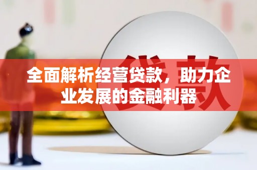 靖州全面解析经营贷款，助力企业发展的金融利器