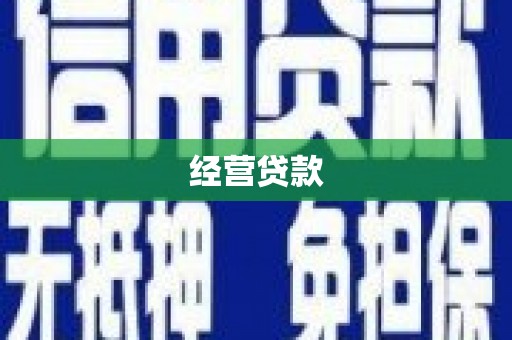 靖州经营贷款