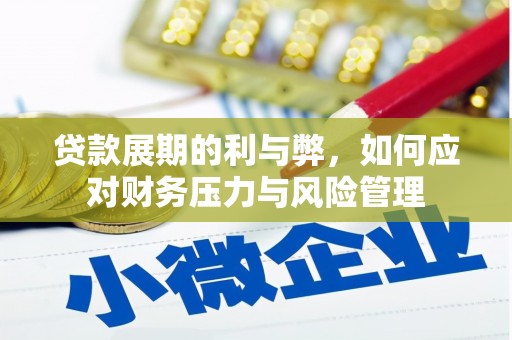 靖州贷款展期的利与弊，如何应对财务压力与风险管理