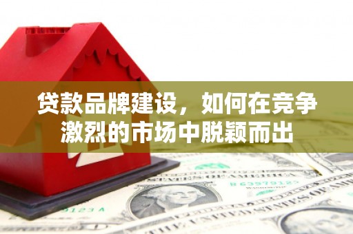 靖州贷款品牌建设，如何在竞争激烈的市场中脱颖而出
