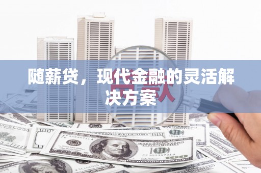 靖州随薪贷，现代金融的灵活解决方案