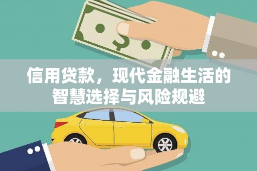 靖州信用贷款，现代金融生活的智慧选择与风险规避