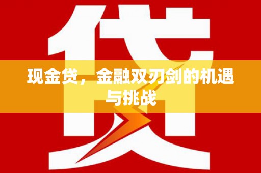 靖州现金贷，金融双刃剑的机遇与挑战