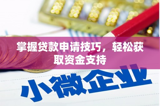 靖州掌握贷款申请技巧，轻松获取资金支持