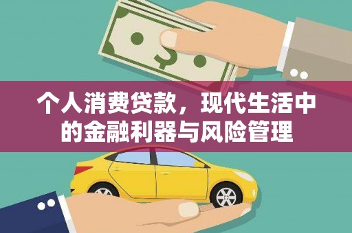 靖州个人消费贷款，现代生活中的金融利器与风险管理