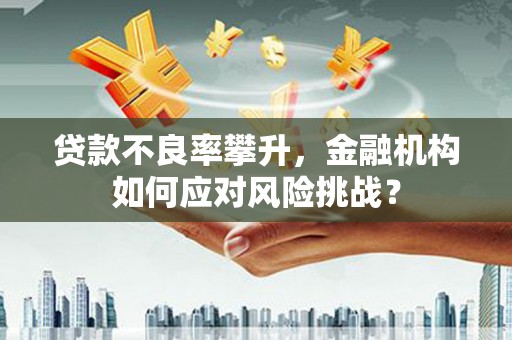 靖州贷款不良率攀升，金融机构如何应对风险挑战？