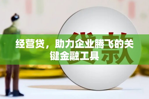 靖州经营贷，助力企业腾飞的关键金融工具