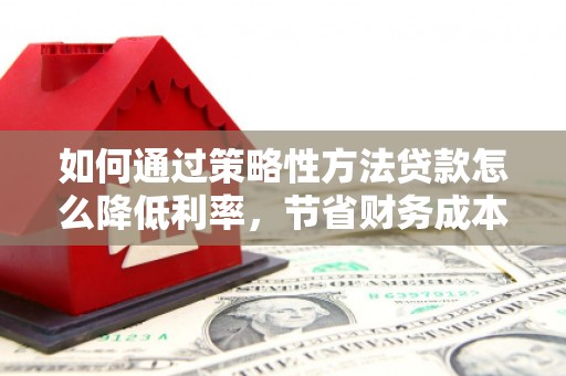 靖州如何通过策略性方法贷款怎么降低利率，节省财务成本
