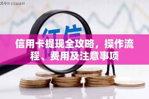 靖州信用卡提现全攻略，操作流程、费用及注意事项