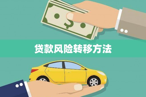 靖州贷款风险转移方法