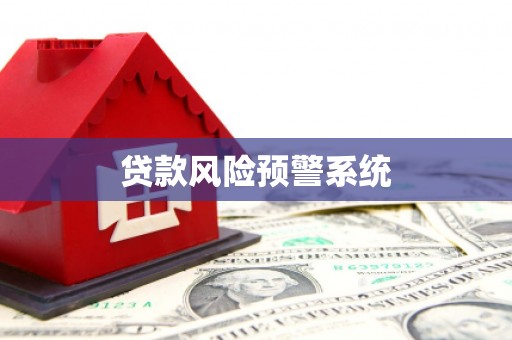 靖州贷款风险预警系统
