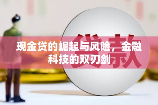 靖州现金贷的崛起与风险，金融科技的双刃剑