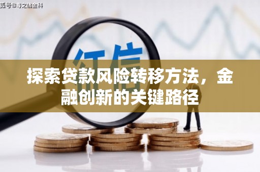 靖州探索贷款风险转移方法，金融创新的关键路径