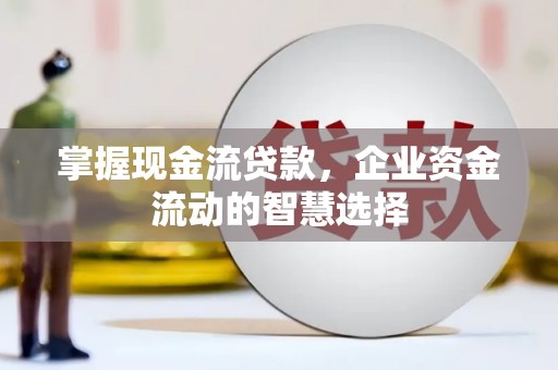 靖州掌握现金流贷款，企业资金流动的智慧选择