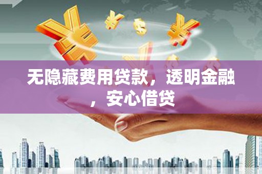 靖州无隐藏费用贷款，透明金融，安心借贷