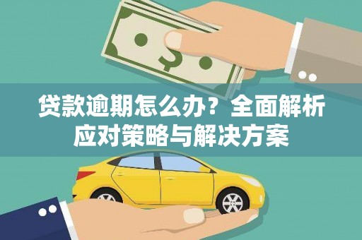 靖州贷款逾期怎么办？全面解析应对策略与解决方案
