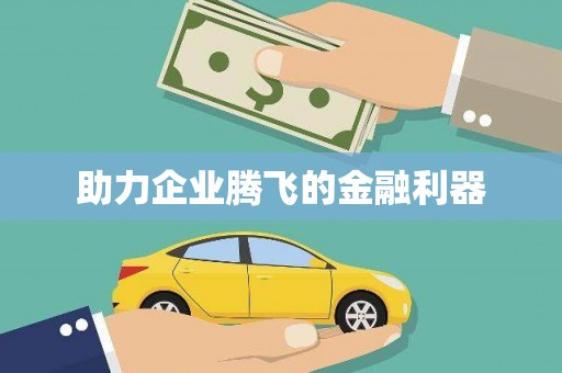 靖州助力企业腾飞的金融利器