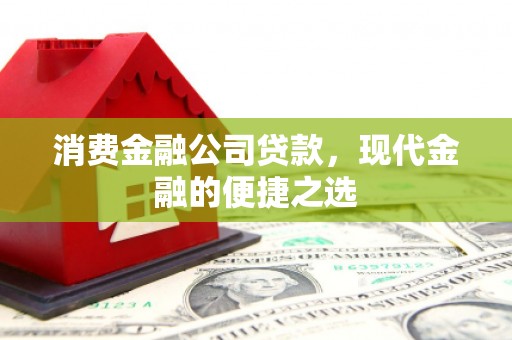 靖州消费金融公司贷款，现代金融的便捷之选
