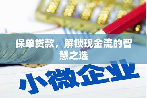 靖州保单贷款，解锁现金流的智慧之选