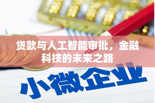 靖州贷款与人工智能审批，金融科技的未来之路