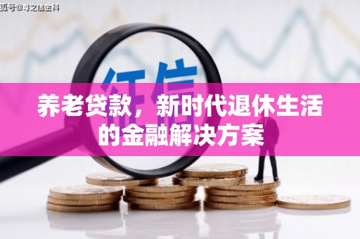 靖州养老贷款，新时代退休生活的金融解决方案