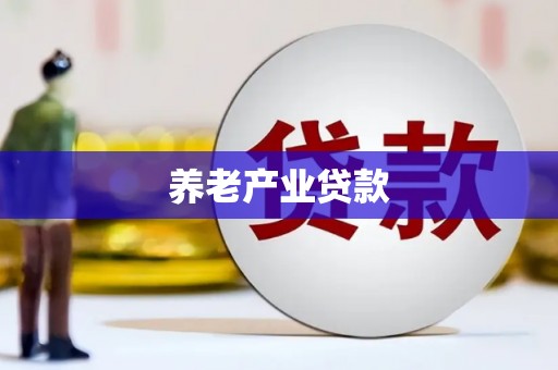 靖州养老产业贷款