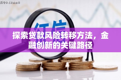 靖州探索贷款风险转移方法，金融创新的关键路径