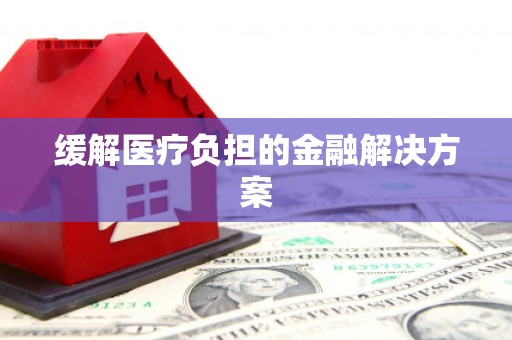 靖州缓解医疗负担的金融解决方案