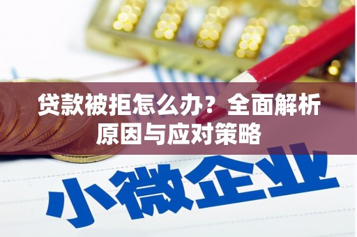 靖州贷款被拒怎么办？全面解析原因与应对策略