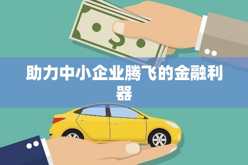 靖州助力中小企业腾飞的金融利器
