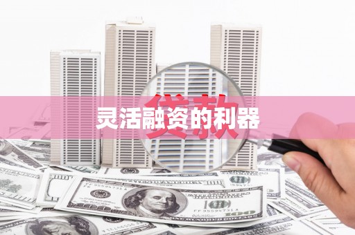 靖州灵活融资的利器