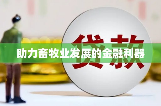 靖州助力畜牧业发展的金融利器